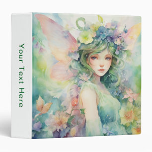 A Beautiful Spring Fairy Binder