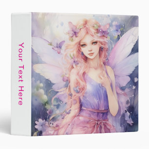 A Beautiful Spring Fairy Binder