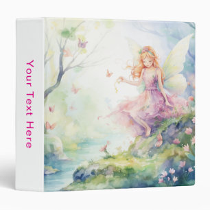 A Beautiful Spring Fairy Binder