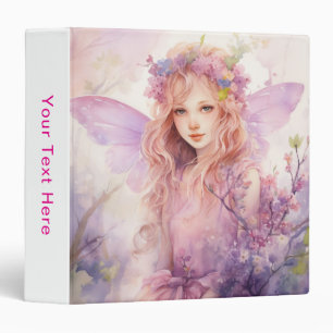 A Beautiful Spring Fairy Binder
