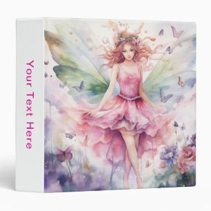 A Beautiful Spring Fairy Binder