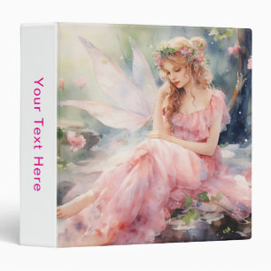A Beautiful Spring Fairy Binder