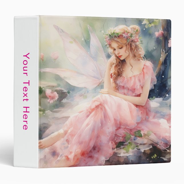 A Beautiful Spring Fairy Binder (Front/Spine)