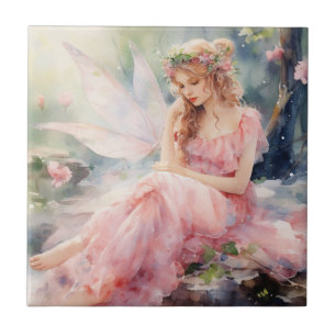 A Beautiful Spring Fairy Tile