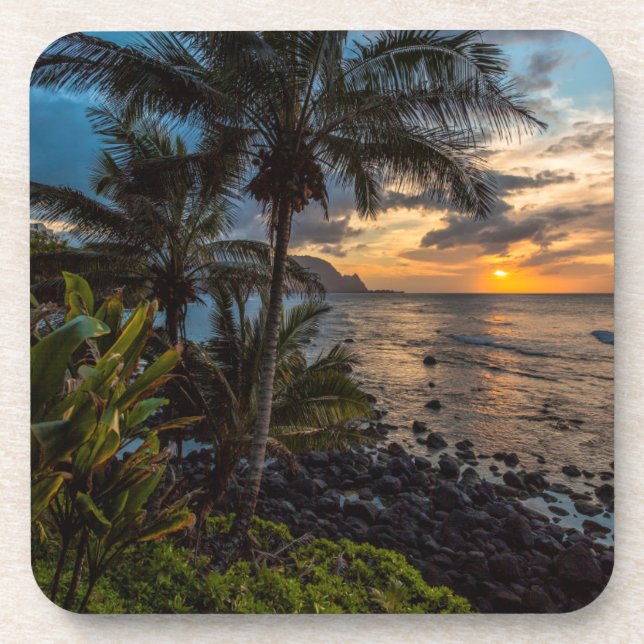 A beautiful sunset 2 coaster (Front)