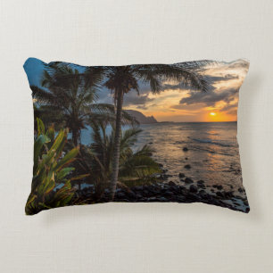 A beautiful sunset 2 decorative pillow