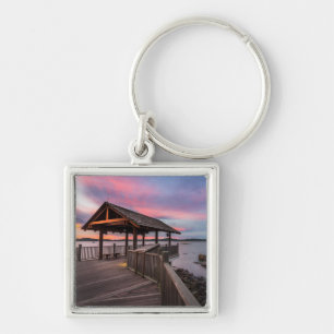 A Beautiful Sunset Keychain