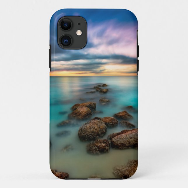 A Beautiful Sunset Over Grace Bay | Turks & Caicos Case-Mate iPhone Case (Back)