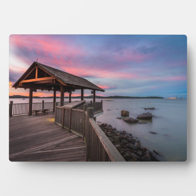 A Beautiful Sunset Plaque (Front)