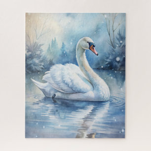 A Beautiful Swan Jigsaw Puzzle