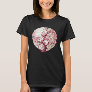 A Beautiful Symbol of Renewal Cherry Blossom Spher T-Shirt