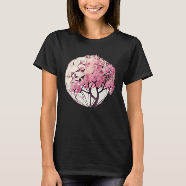 A Beautiful Symbol of Renewal Cherry Blossom Tree  T-Shirt (Front)