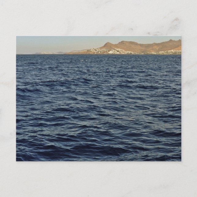 A Beautiful View Of The Bodrum Pennisula Postcard (Front)