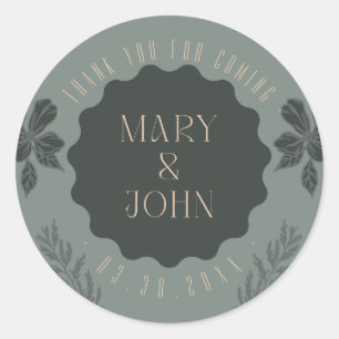 A Beautiful Wedding Sticker 