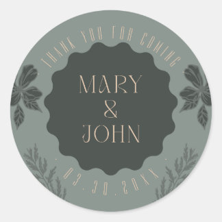 A Beautiful Wedding Sticker 