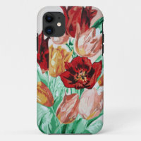 A Beautifully Bold Floral Bouquet of Tulips