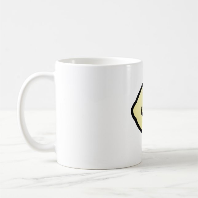 A BEBE Chick Coffee Mug (Left)