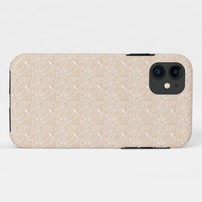 a beige and white background with a pattern Case-Mate iPhone case (Back (Horizontal))
