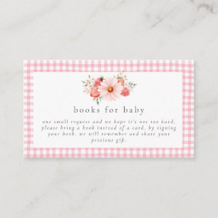 A Berry Sweet Baby Baby Shower Enclosure Card 