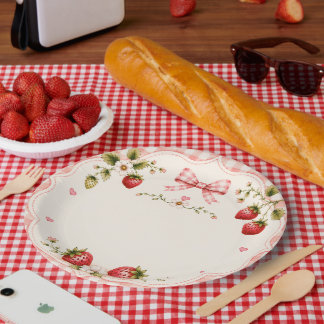 A Berry Sweet Birthday Paper Plate