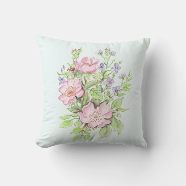 A Better World Throw Pillow (Front)