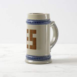 À Bière CHOPE gris/bleu ESPAGNE