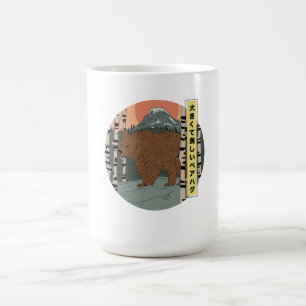 A big beautiful bear hug coffee mug