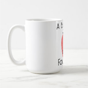 A Big Heart walks on Four Paws - Cute Pet Lover Coffee Mug