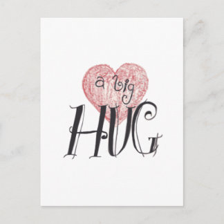 A Big Hug Postcard
