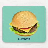 A Big Juicy Cheeseburger Photo Personalized