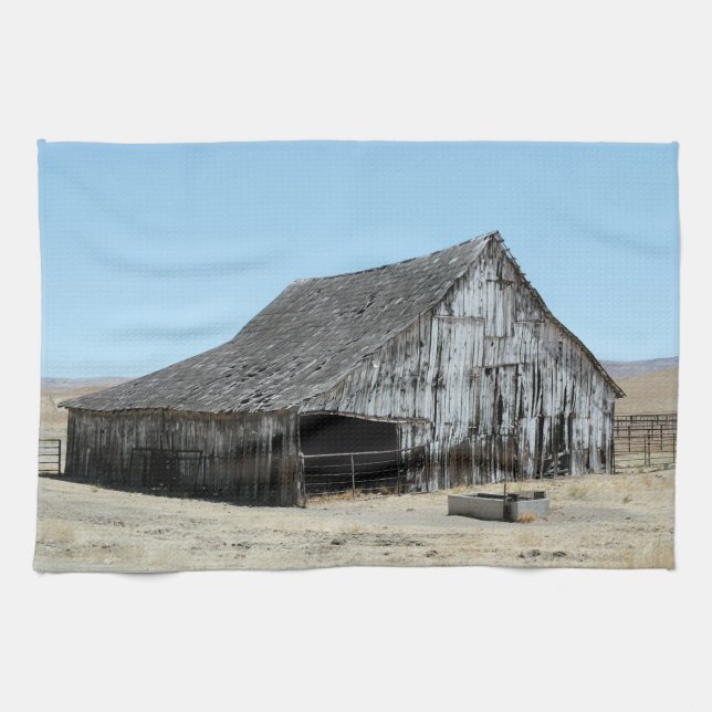 A Big Old Barn Kitchen Towel (Horizontal)