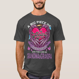 A Big Piece Of My Heart Lives In Heaven My Grandma T-Shirt