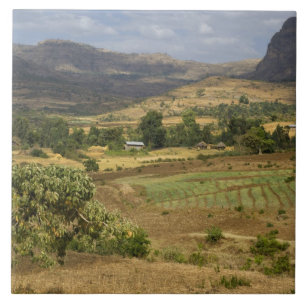 A big scenic view of a big rock mountain tile