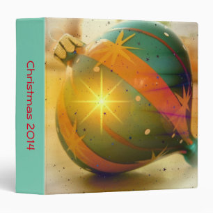 A Big Shiny Christmas Ornament Binder