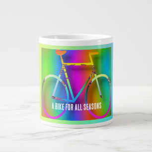 A Bike For All Seasons Large Coffee Mug