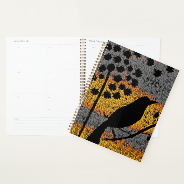 A Bird Among the Feathers Planner (Display)