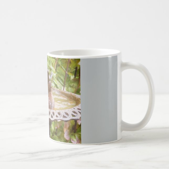 A Bird In The Bath Mug (Right)