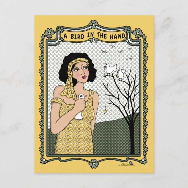 A Bird in the Hand_C_ Postcard (Front)