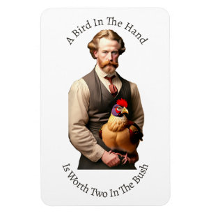 A Bird In The Hand Flexible Magnet