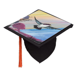 A Birds View  Graduation Cap Topper