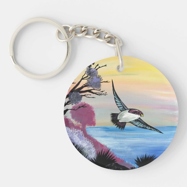 A Birds View Keychain (Front)