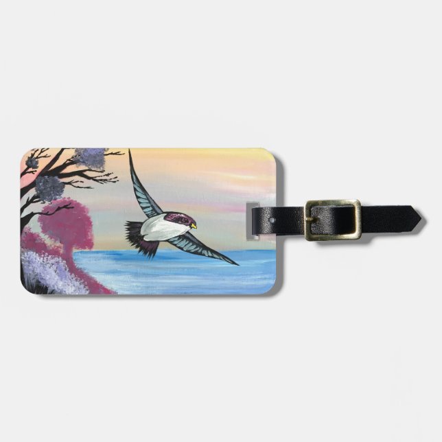 A Birds View   Luggage Tag (Front Horizontal)