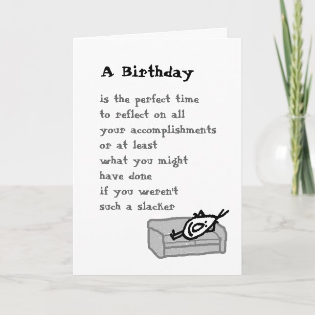 A Birthday Card (Front)