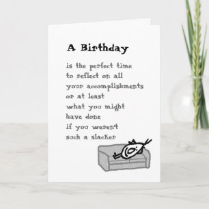 A Birthday Card