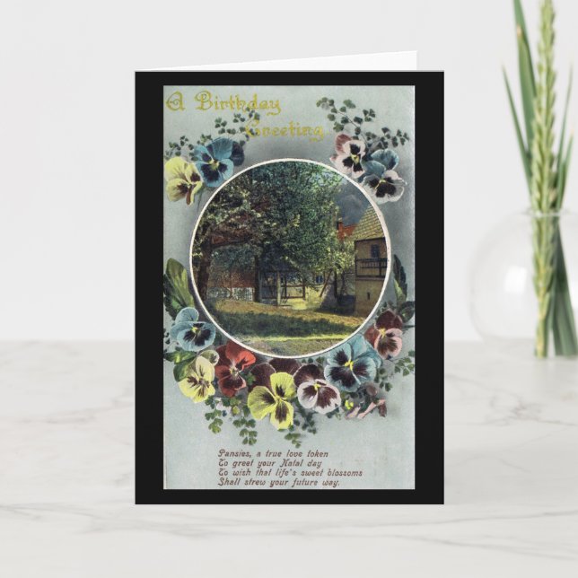 A Birthday Greeting Card (Front)