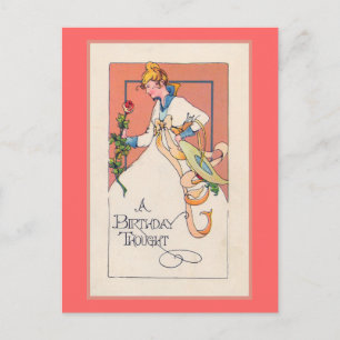 "A Birthday Thought" Postcard
