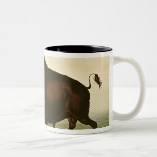 A Bison, c.1832 Two-Tone Coffee Mug