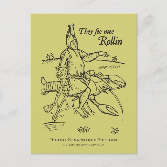 A Bisque Walk Postcard (Front)