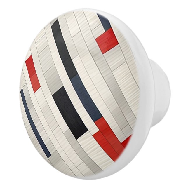 “A Bit of Modern Rustic”Ceramic Door Knob (Right)