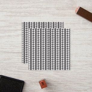a black and white background with a lot of dots loyalty card